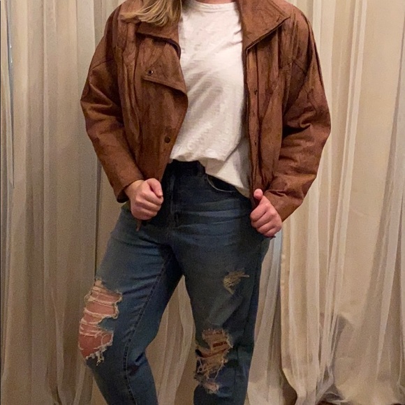 Vintage leather jacket - Picture 6 of 6